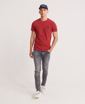 Superdry Travis Skinny Férfi Farmer Szürke | ABMRH7403